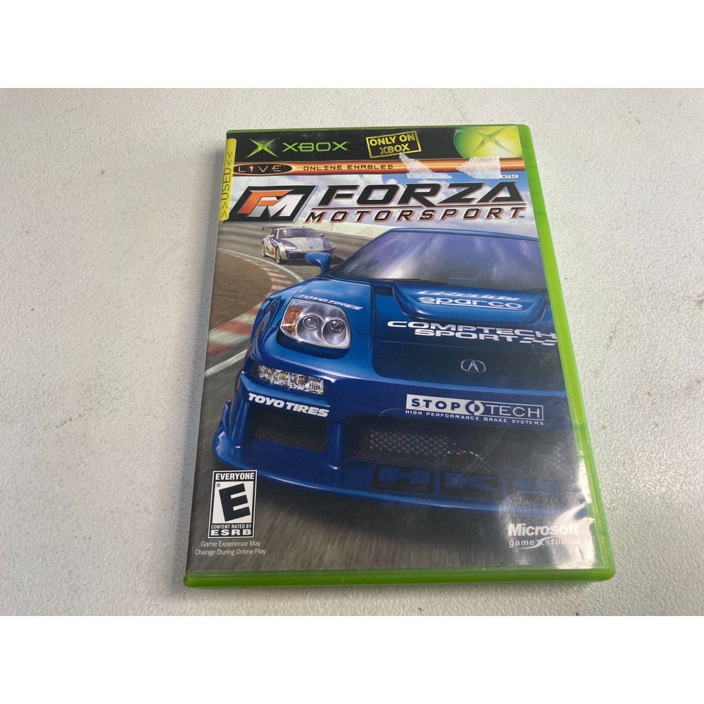 Forza Motorsport Original Xbox Multi Player Racing Game Complete CIB Tested